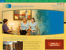 Tablet Screenshot of digitaldentistryatsouthpoint.com